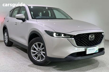 Beige 2024 Mazda CX-5 Wagon G25 Maxx Sport (Fwd)