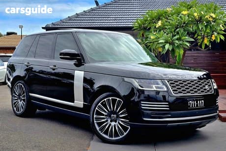 Black 2019 Land Rover Range Rover SUV SDV8 AUTOBIOGRAPHY 4X4