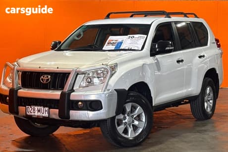 White 2009 Toyota Landcruiser Prado Wagon Gxl (4X4)