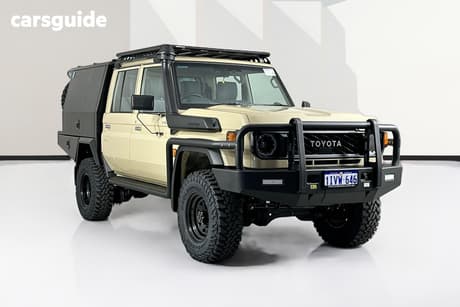 Beige 2025 Toyota Landcruiser Double Cab Chassis Lc79 Gxl + Diff Locks
