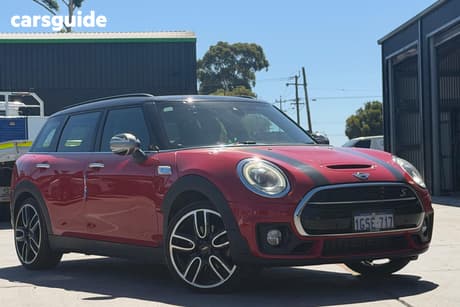 Red 2017 Mini Clubman Wagon John Cooper Works All 4