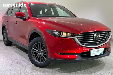Red 2022 Mazda CX-8 Wagon Touring (Fwd)