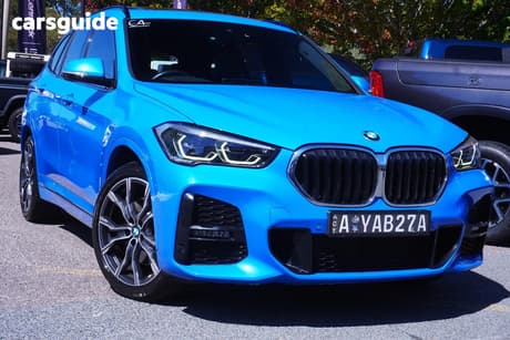 Blue 2020 BMW X1 Wagon Xdrive 25I