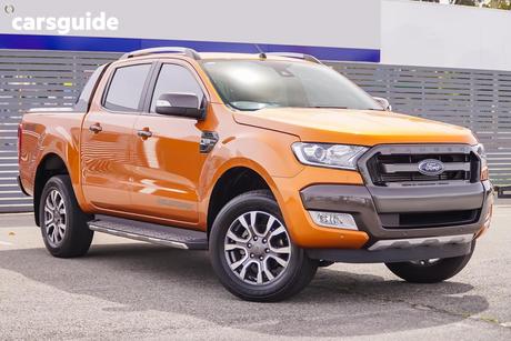 Orange 2017 Ford Ranger Dual Cab Pick-up Wildtrak 3.2 (4X4)