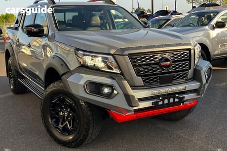 Grey 2024 Nissan Navara Dual Cab Pick-up Pro-4X Warrior (4X4)