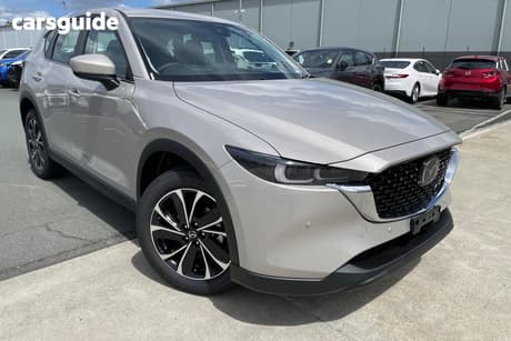 Silver 2025 Mazda CX-5 Wagon G25 Touring (Awd)