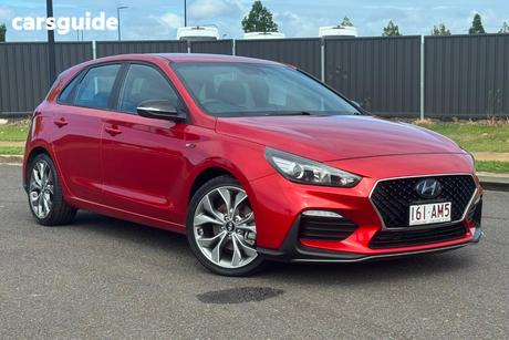 Orange 2020 Hyundai I30 Hatchback N Line