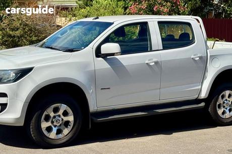 Black 2016 Holden Colorado Crew Cab Pickup Lt (4X4)