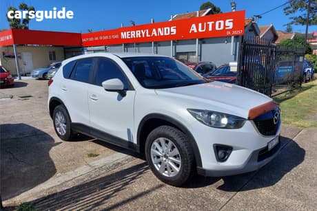 White 2014 Mazda CX-5 Wagon Maxx Sport (4X4)