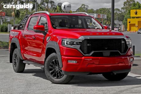 Red 2025 Foton Tunland Dual Cab Pick-up V9-S (4X4)