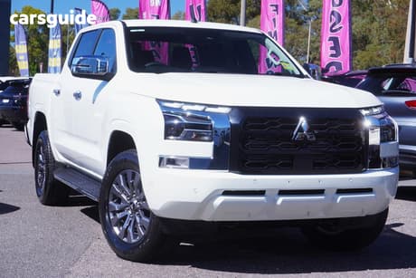 White 2025 Mitsubishi Triton Double Cab Pick Up Gls (4X4)