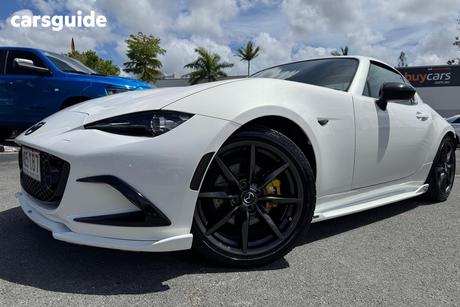 White 2017 Mazda MX-5 Convertible Roadster