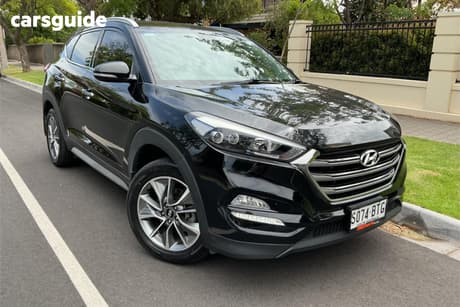 Black 2017 Hyundai Tucson Wagon Elite (Sunroof) (Fwd)