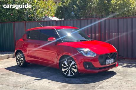 Red 2017 Suzuki Swift Hatch GLX TURBO AL