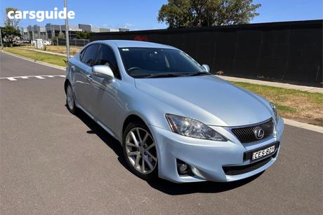 Blue 2010 Lexus IS250 Sedan Prestige