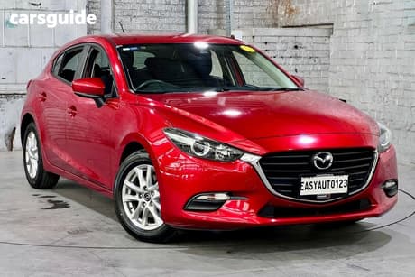 Red 2016 Mazda 3 Hatchback Neo