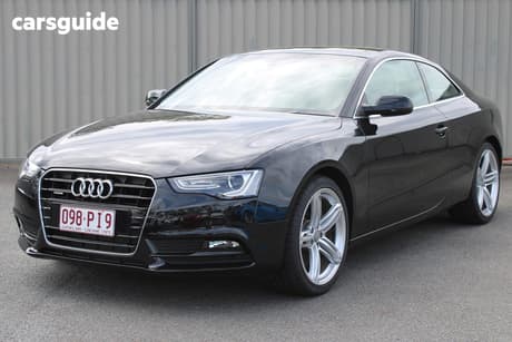Black 2013 Audi A5 Coupe 3.0 Tfsi Quattro