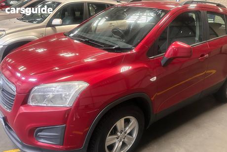 Red 2013 Holden Trax Wagon Ls