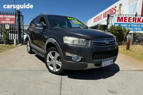 Grey 2012 Holden Captiva Wagon 7 Lx (4X4)