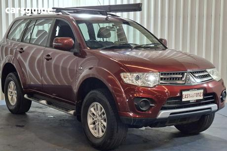 Red 2014 Mitsubishi Challenger Wagon (4X4)