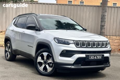 Silver 2021 Jeep Compass Wagon Launch Edition
