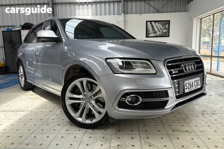 Silver 2014 Audi SQ5 Wagon 3.0 Tdi Quattro