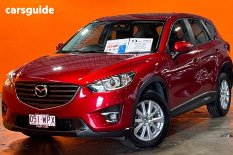 Red 2016 Mazda CX-5 Wagon Maxx Sport (4X4)
