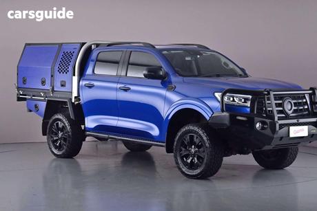 Blue 2023 GWM UTE Dual Cab Utility Cannon Vanta (4X4)