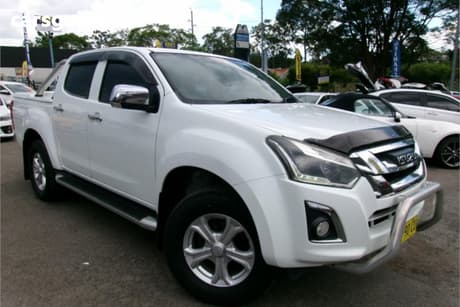 White 2017 Isuzu D-MAX Crew Cab Utility Ls-U Hi-Ride (4X2)