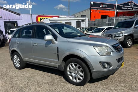 Silver 2012 Holden Captiva Wagon 5 (Fwd)