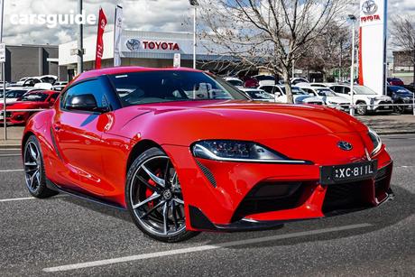 Red 2019 Toyota Supra Coupe Gts