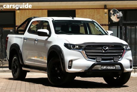 White 2024 Mazda BT-50 Dual Cab Pick-up Xtr (4X4)