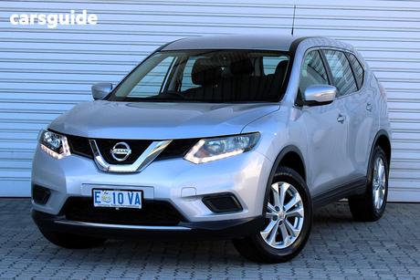 Silver 2015 Nissan X-Trail Wagon St (Fwd)
