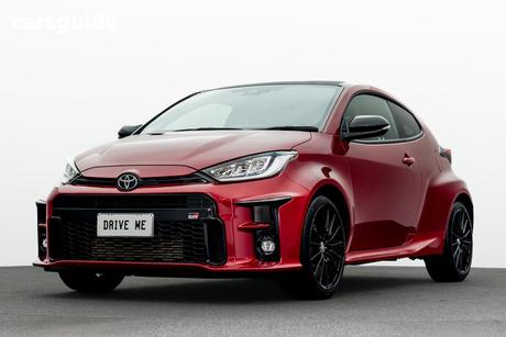 Red 2021 Toyota GR Yaris Hatchback Gr