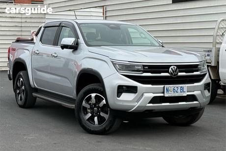 Silver 2023 Volkswagen Amarok Dual Cab Utility Style Tdi600 4Motion