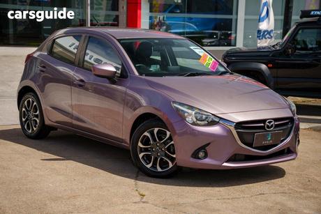 Purple 2016 Mazda 2 Hatchback Genki