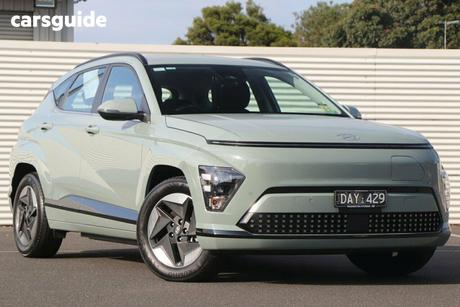 Green 2024 Hyundai Kona Wagon Electric Premium