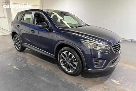Blue 2016 Mazda CX-5 Wagon Akera (4X4)