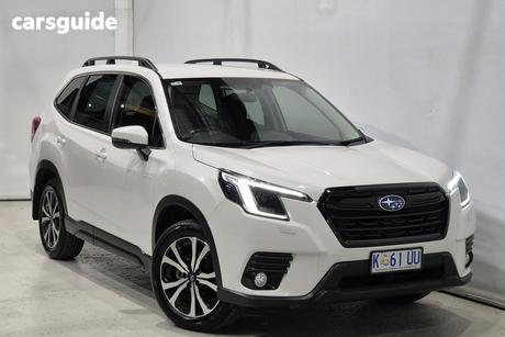 White 2023 Subaru Forester Wagon 2.5I Premium (Awd)