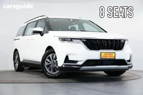 White 2023 Kia Carnival Wagon S