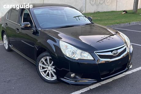 Black 2012 Subaru Liberty Sedan 2.5I