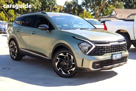 Green 2025 Kia Sportage Wagon Sx+ (Fwd)