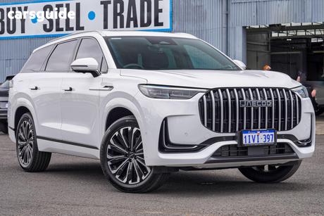 White 2025 Jaecoo J8 Wagon Ridge