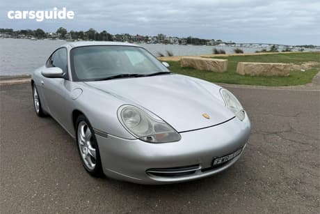 Silver 1999 Porsche 911 Coupe Carrera 4