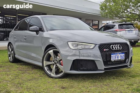 Grey 2016 Audi RS3 Hatchback Sportback Quattro