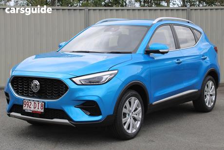 Blue 2021 MG ZS Wagon Excite