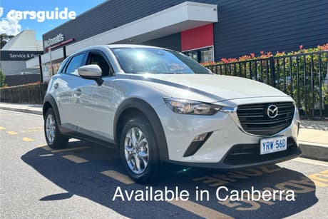 White 2022 Mazda CX-3 Wagon Maxx Sport (Fwd)