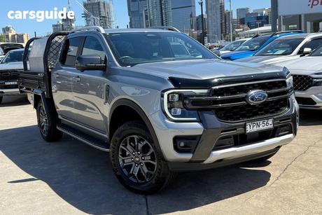 Silver 2024 Ford Ranger Double Cab Pick Up Wildtrak 3.0 (4X4)
