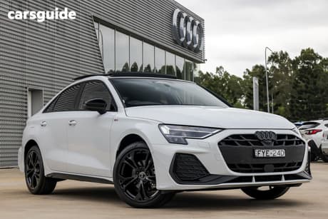 White 2026 Audi A3 Sedan 40 Tfsi Quattro