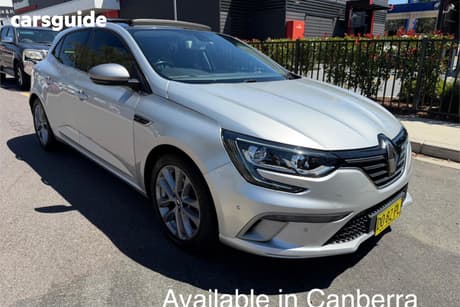 Silver 2016 Renault Megane Hatchback Gt-Line